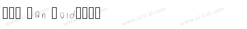 F37 Jan Bold字体转换